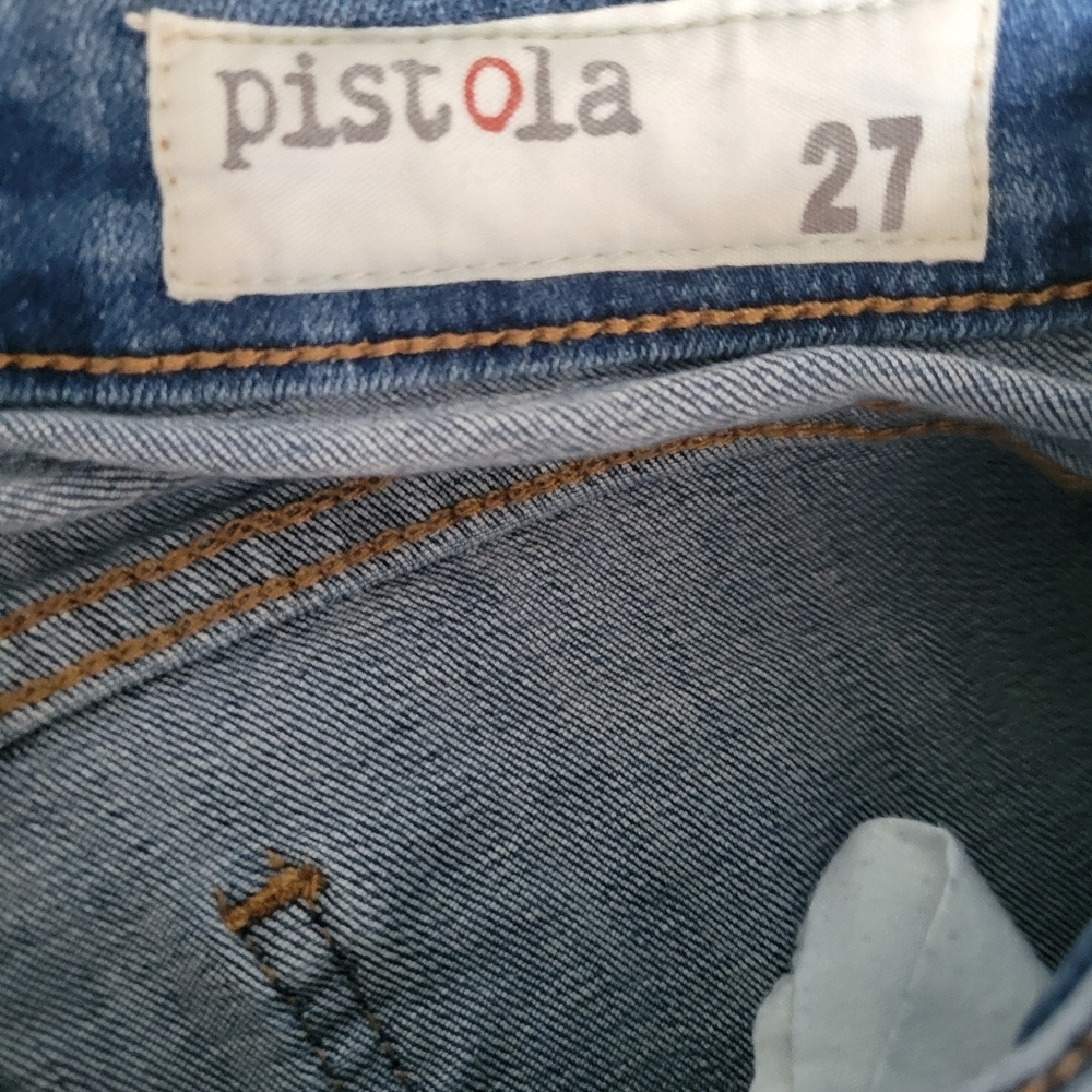 Pistola Blue Women's Jeans - Picture 3 of 4